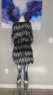 Zebra Pattern Dress